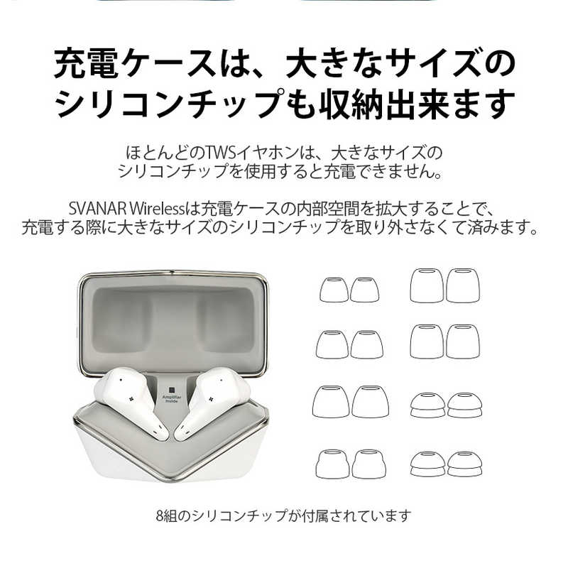HIFIMAN HIFIMAN フルワイヤレスイヤホン [ ワイヤレス ( 左右分離 ) / Bluetooth / ノイズキャンセリング 対応 ]  Svanar Wireless Jr Svanar Wireless Jr