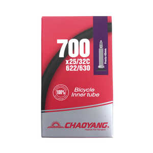 CHAOYANG 箱入りチューブ 700×25-32C 154816