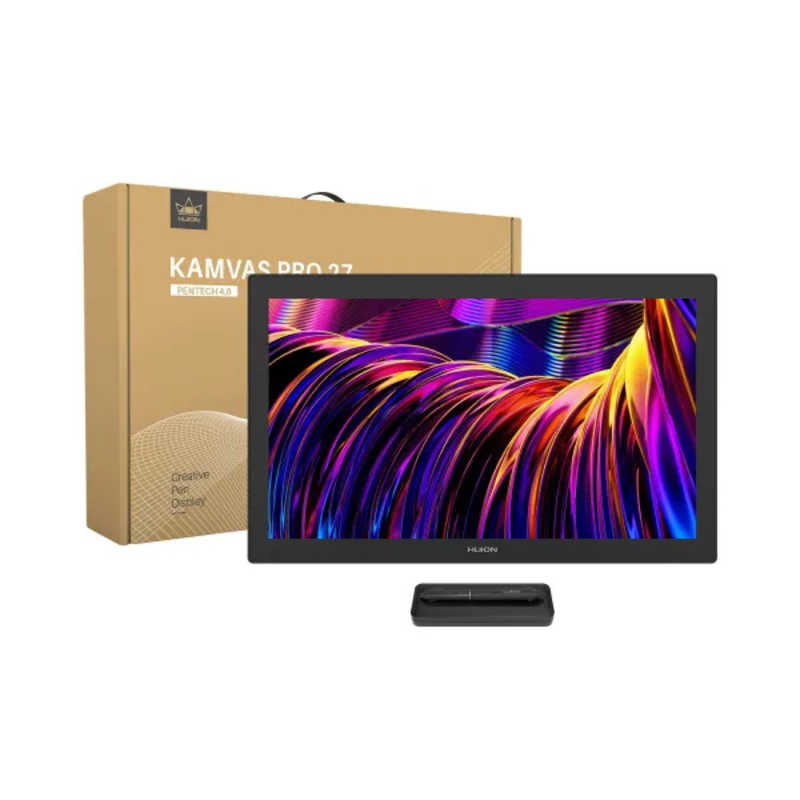 HUION HUION 液晶ペンタブレット ［27型］ USB-C接続 Kamvas Pro 27(Android/Mac/Windows11対応) ブラック GT2701 GT2701