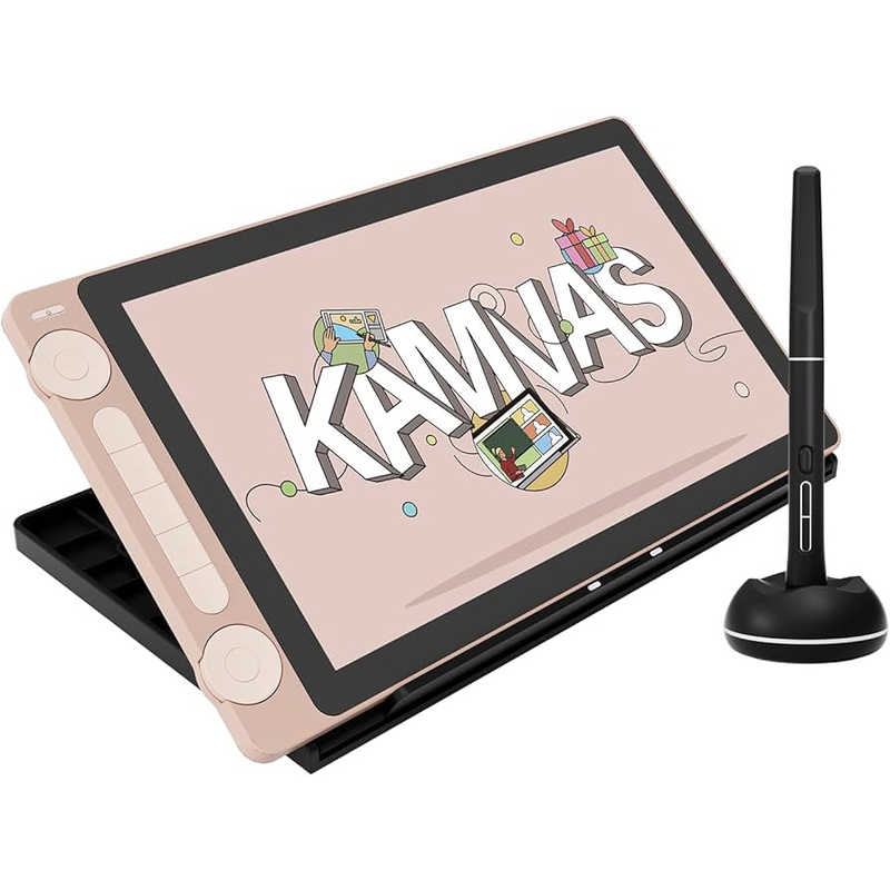 HUION HUION 液晶ペンタブレット ［13.3型］ USB-A/HDMI接続 ピンク GS1333SP GS1333SP