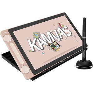 HUION 液晶ペンタブレット ［13.3型］ USB-A/HDMI接続 ピンク GS1333SP