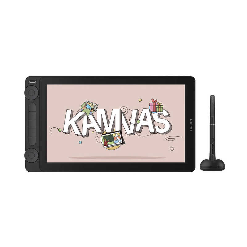 HUION HUION 液晶ペンタブレット [13.3型] Kamvas 13（Gen3）(Android/Mac/Windows11対応) ブラック GS1333K GS1333K
