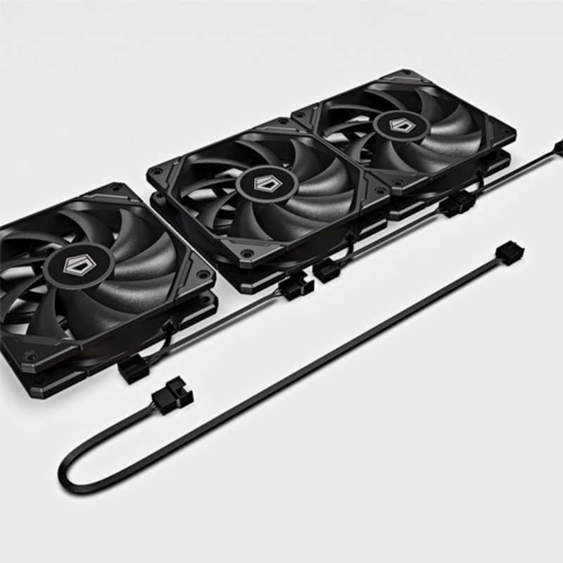 アイディークーリング アイディークーリング 3連ファン AIO 水冷CPUクーラー ブラック ID-COOLING FX360-PRO FX360-PRO