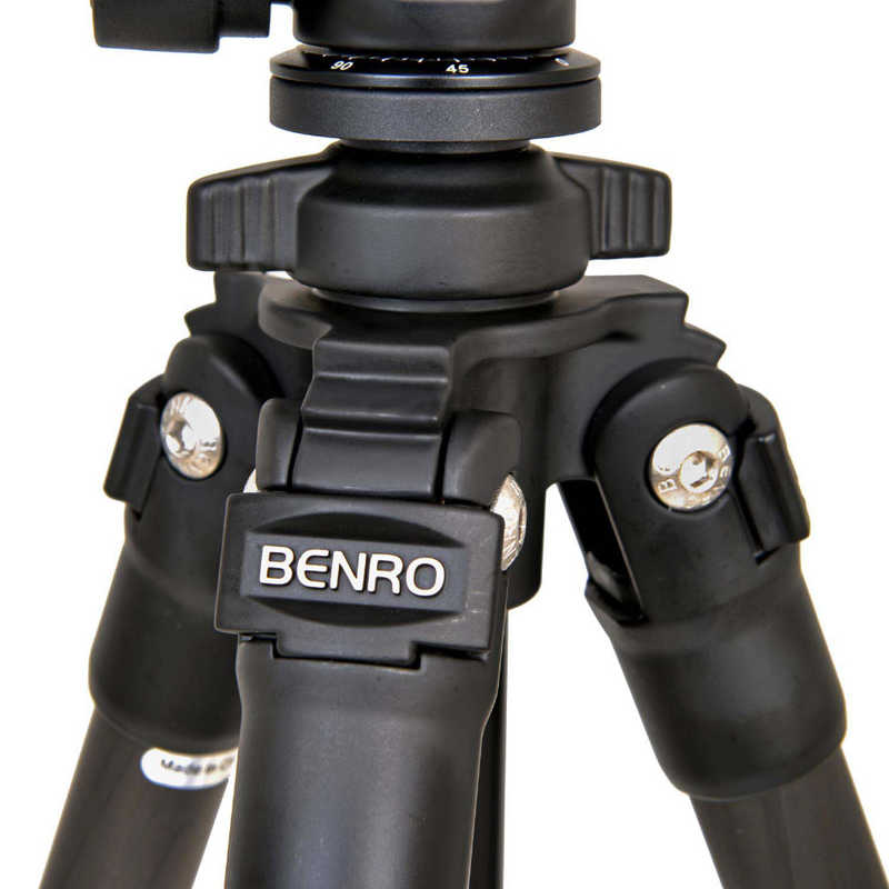 BENRO BENRO スリム カーボンファイバー三脚 0型4段 TSL08C+N00雲台セット ブラック  TSL08CN00 TSL08CN00