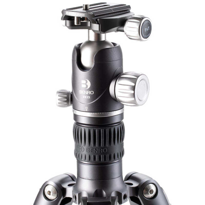 BENRO BENRO ライノー カーボンファイバー三脚 2型4段 FRHN24C+VX25雲台セット グレー  FRHN24CVX25 FRHN24CVX25