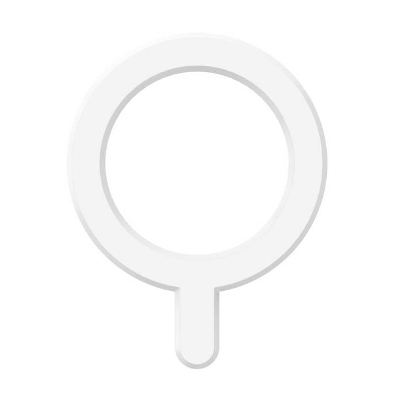 CHOETECH CHOETECH スマホ用MagSafeシール マグネット充電 マグセーフ ホワイト PC0213 PC0213