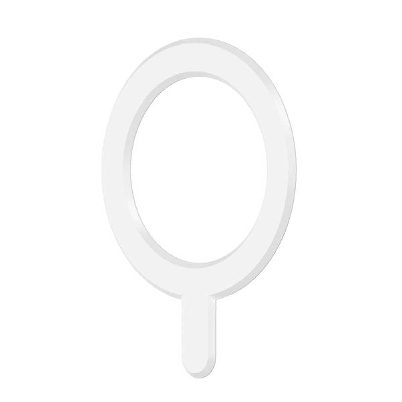 CHOETECH CHOETECH スマホ用MagSafeシール マグネット充電 マグセーフ ホワイト PC0213 PC0213