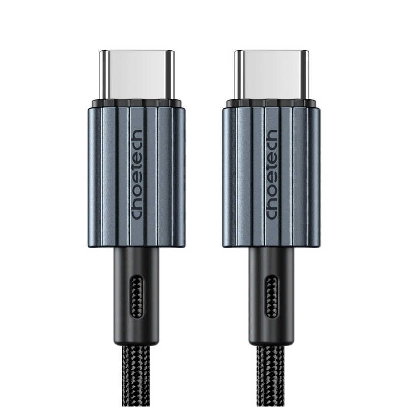 CHOETECH CHOETECH Type-C to Cナイロンケーブル PD60W急速充電 1.2m ［USB Power Delivery対応］ XCC-1014 XCC-1014