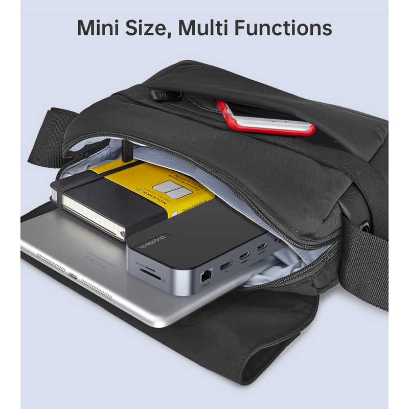 CHOETECH CHOETECH 15-in-1 USB-C マルチポートデッキHUB HUB-M52 HUB-M52