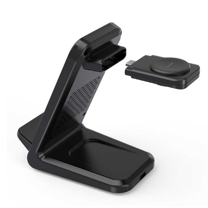 CHOETECH CHOETECH 4-in-1 磁気ワイヤレス急速充電器 Apple/Samsung watch ブラック T608-F T608-F