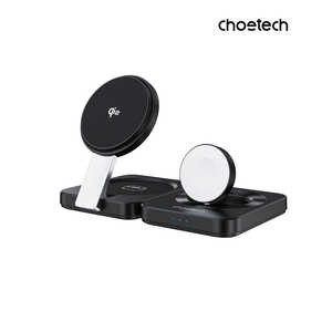 CHOETECH Qi2対応 1台3役!折りたたみ式マグネット Qi2対応充電器 T636-F CHOETECH Qi2対応 1台3役!折りたたみ式マグネット Qi2対応充電器 T636-F