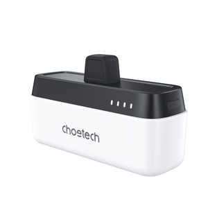 CHOETECH 5000mAh TypeCモバイルバッテリーPD20W ［USB Power Delivery・Quick Charge対応］ ホワイト B740