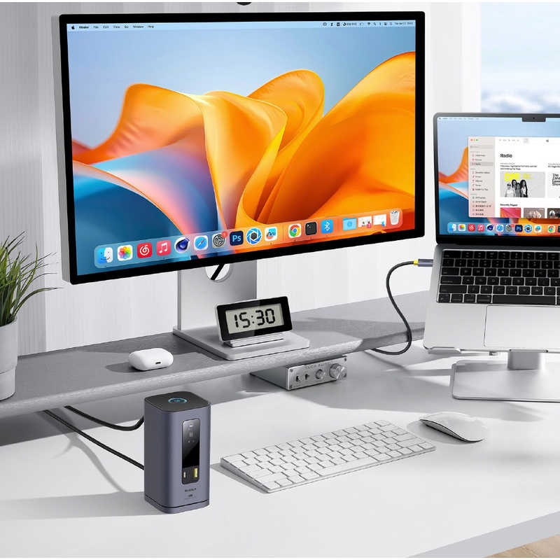 BESEUS BESEUS Spacemate 11-in-1 ドッキングステーション (MAC) トリプルディスプレイ対応 ［USB Power Delivery対応］ Space Grey B00568101813-01 B00568101813-01