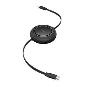 BESEUS Free2Pull 巻き取り式 USB-Cケーブル 100W 1.5m Cluster Black P1036450011300 BESEUS Free2Pull 巻き取り式 USB-Cケーブル 100W 1.5m Cluster Black P1036450011300