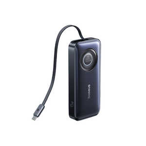 BESEUS EnerCore CR11 巻取式ケーブル内蔵モバイルバッテリー 10000mAh 45W ブラック E0027G00 BESEUS EnerCore CR11 巻取式ケーブル内蔵モバイルバッテリー 10000mAh 45W ブラック E0027G00