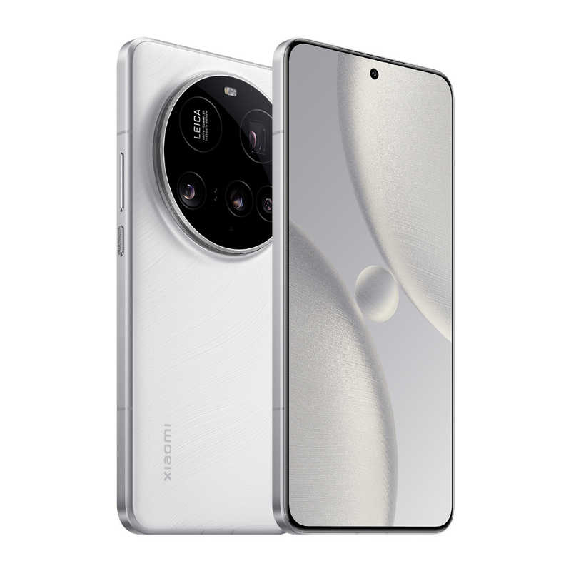 XIAOMI シャオミ XIAOMI シャオミ SIMフリースマートフォン XIAOMI 15 Ultra / Snapdragon 8 Elite / 6.73インチ 16GB+512GB ホワイト MZB0JJYJP MZB0JJYJP