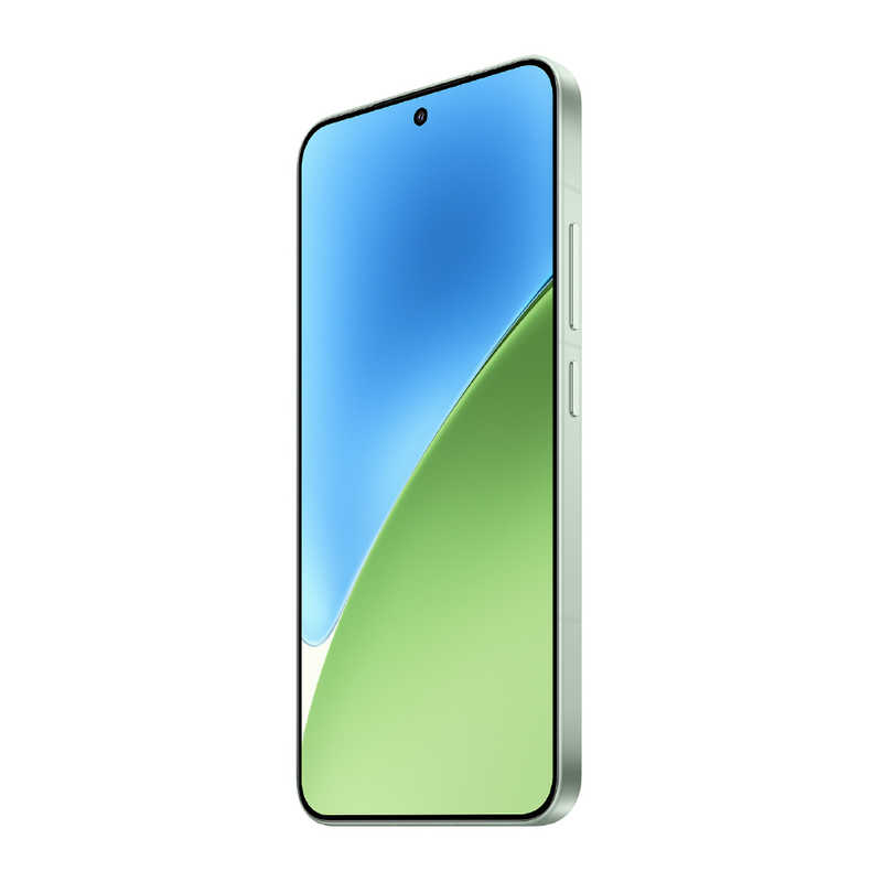 XIAOMI シャオミ XIAOMI シャオミ SIMフリースマートフォン XIAOMI 15 / Snapdragon 8 Elite / 6.36インチ 12GB+512GB グリーン MZB0KEDJP MZB0KEDJP