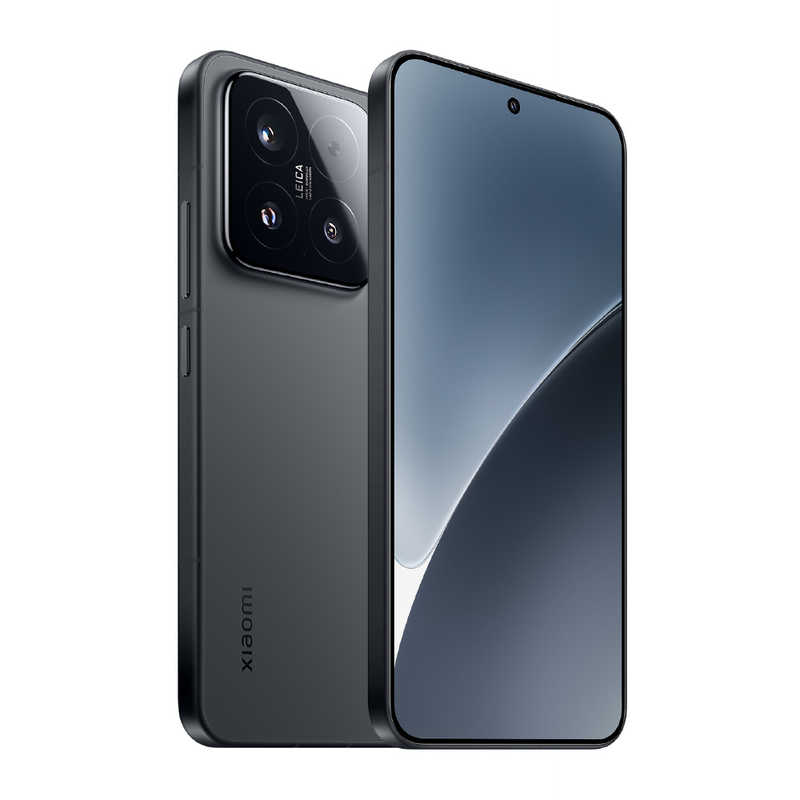 XIAOMI シャオミ XIAOMI シャオミ SIMフリースマートフォン XIAOMI 15 / Snapdragon 8 Elite / 6.36インチ 12GB+256GB ブラック MZB0KEEJP MZB0KEEJP