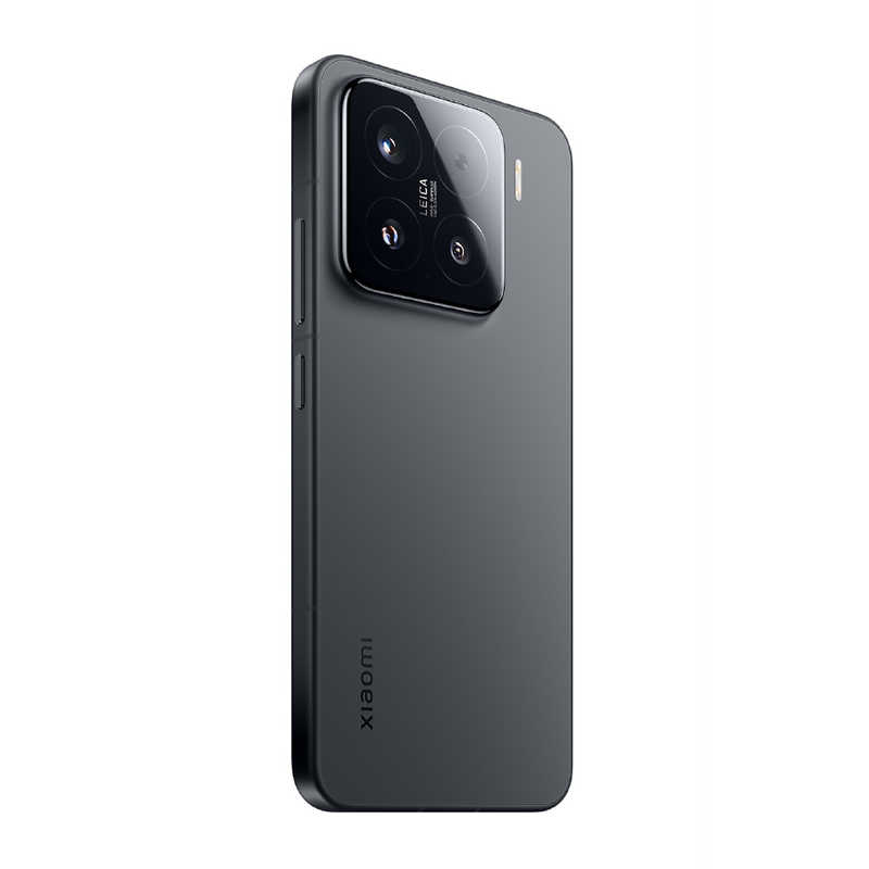 XIAOMI シャオミ XIAOMI シャオミ SIMフリースマートフォン XIAOMI 15 / Snapdragon 8 Elite / 6.36インチ 12GB+256GB ブラック MZB0KEEJP MZB0KEEJP