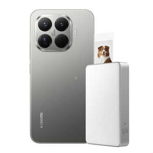 XIAOMI VI~ (SIMt[)Xiaomi 15T Pro 12GB{256GB BOX(Xiaomi Portable Photo Printer Pro) Gray MZB0N0DJP