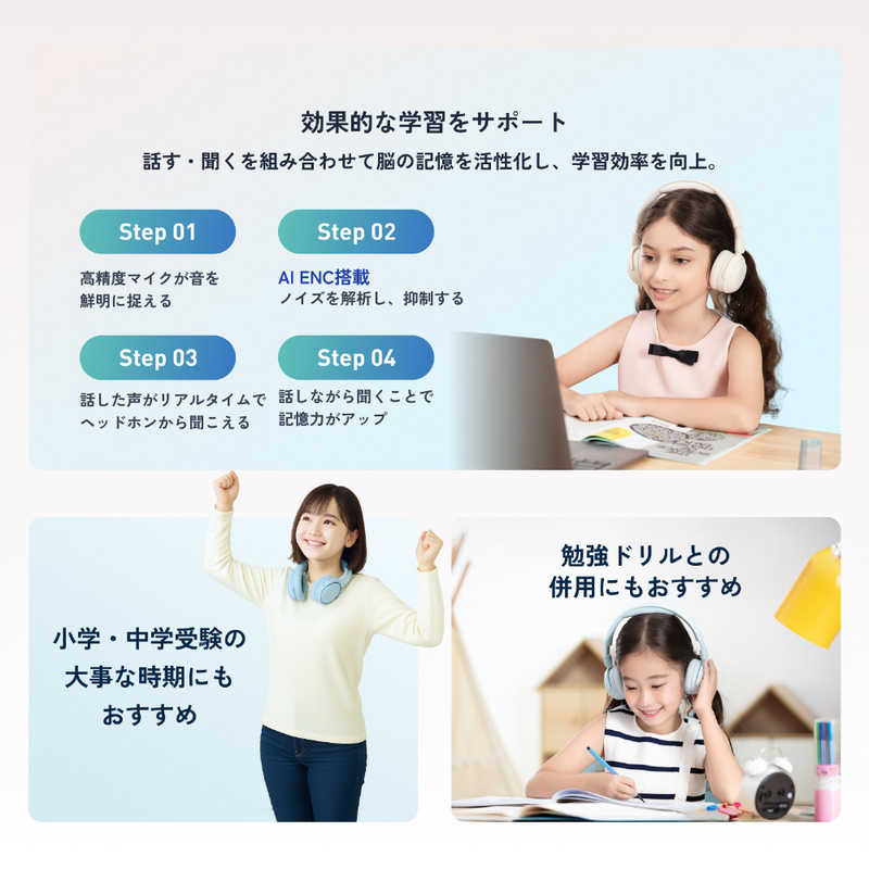 1MORE 1MORE SonoFlow Mini ホワイト HQ20 HQ20