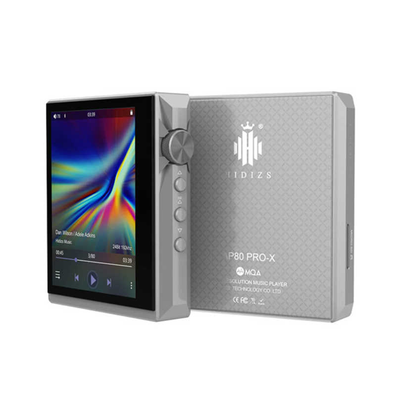 HIDIZS HIDIZS ハイレゾポータブルプレーヤー AP80 Pro-X グレー AP80ProXGray AP80ProXGray