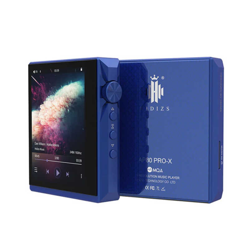 HIDIZS HIDIZS ハイレゾポータブルプレーヤー AP80 Pro-X ブルー AP80Pro-XBlue AP80Pro-XBlue