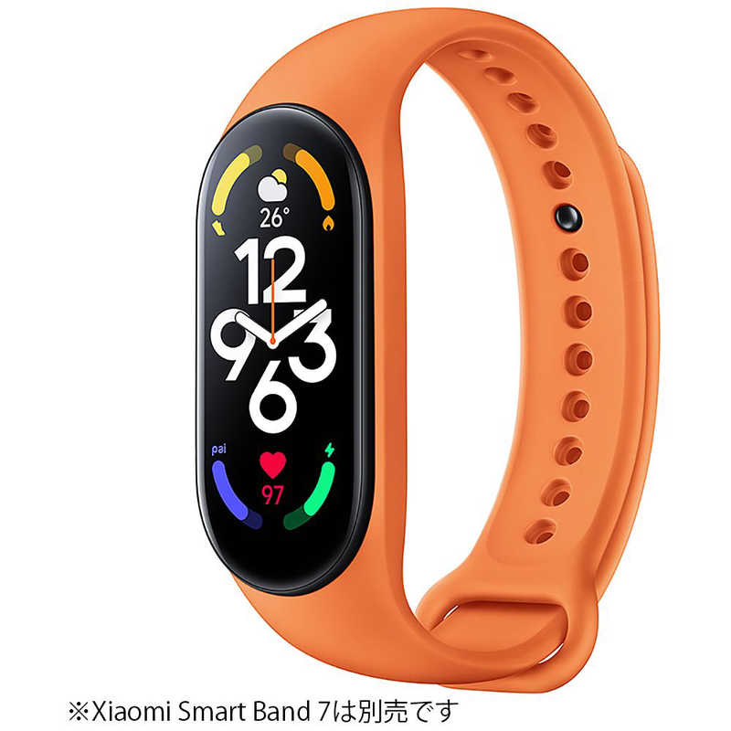 XIAOMI シャオミ XIAOMI シャオミ Xiaomi Smart Band 7 Strap Orange オレンジ BHR6202GL BHR6202GL