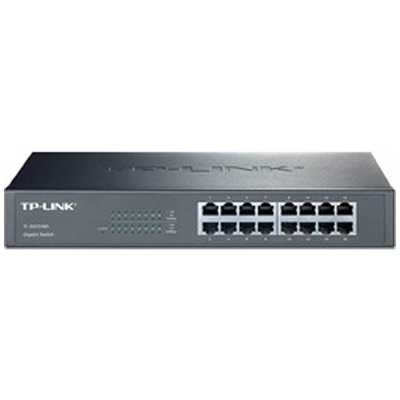 TPLINK 16ポート ギガビット デスクトップ/ラックマウント スイッチ TL-SG1016D