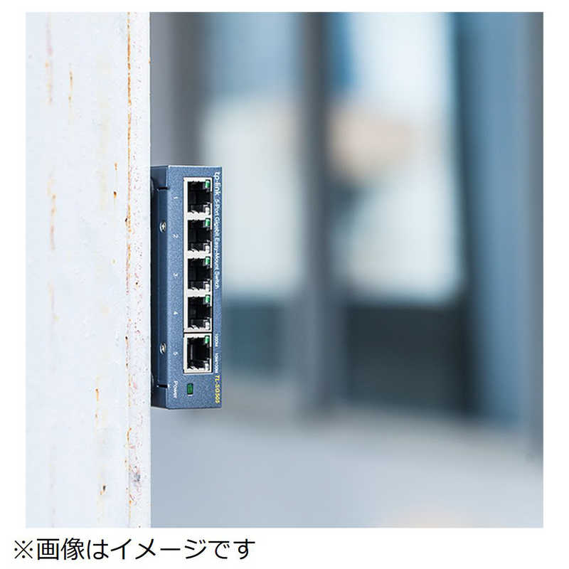 TPLINK TPLINK 5ポート スイッチングハブ 金属筐体マグネット付 永久保証 TL-SG505 TL-SG505