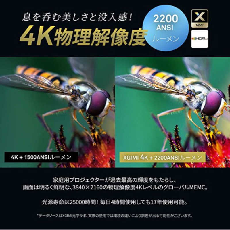 XGIMI XGIMI ホームプロジェクター Horizon Pro XGIMI XK03H XK03H
