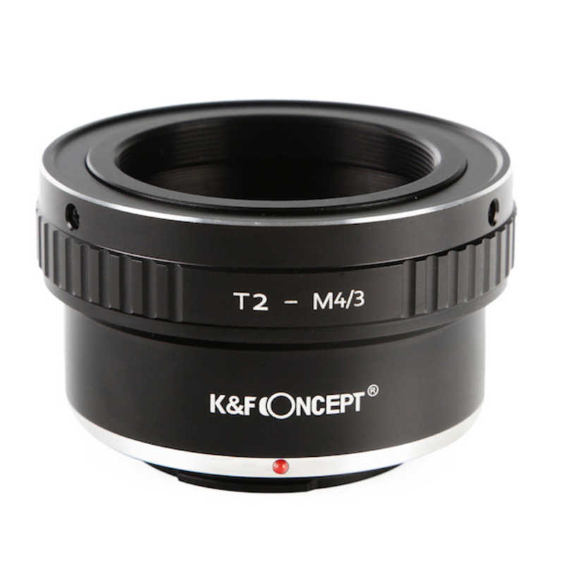K＆FCONCEPT K＆FCONCEPT レンズマウントアダプター  (Tマウントレンズ → マイクロフォーサーズマウント変換) KFT2M43 KFT2M43
