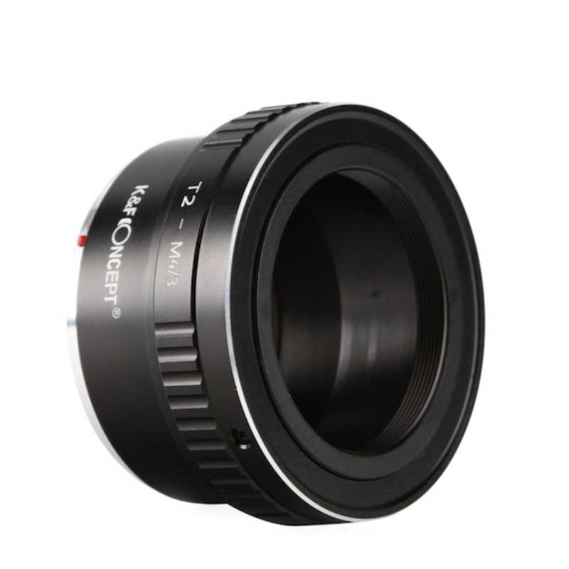 K＆FCONCEPT K＆FCONCEPT レンズマウントアダプター  (Tマウントレンズ → マイクロフォーサーズマウント変換) KFT2M43 KFT2M43