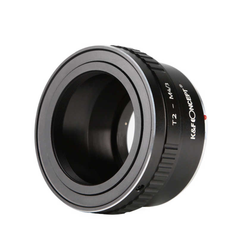 K＆FCONCEPT K＆FCONCEPT レンズマウントアダプター  (Tマウントレンズ → マイクロフォーサーズマウント変換) KFT2M43 KFT2M43