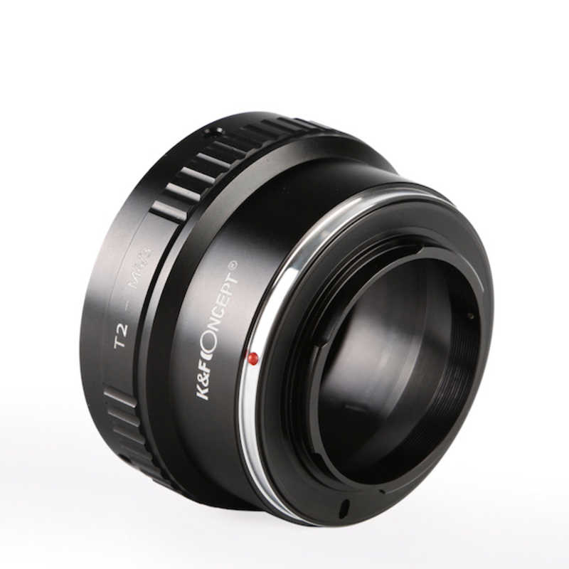 K＆FCONCEPT K＆FCONCEPT レンズマウントアダプター  (Tマウントレンズ → マイクロフォーサーズマウント変換) KFT2M43 KFT2M43