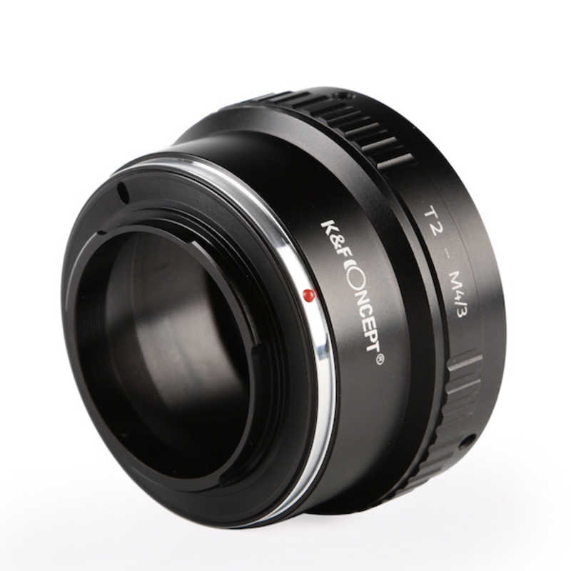 K＆FCONCEPT K＆FCONCEPT レンズマウントアダプター  (Tマウントレンズ → マイクロフォーサーズマウント変換) KFT2M43 KFT2M43