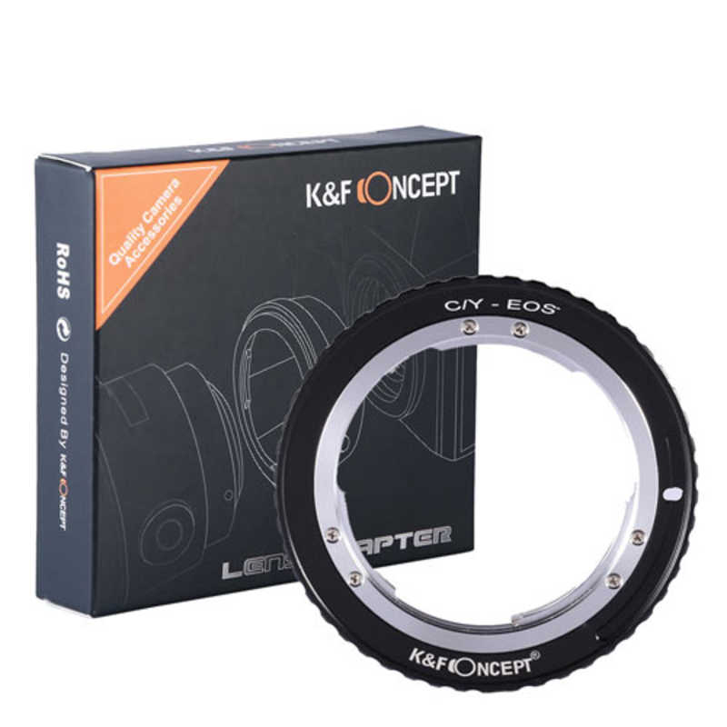 K＆FCONCEPT K＆FCONCEPT マウントアダプター KF-CYEF (ヤシカ･コンタックスマウントマウントレンズ → キャノンEFマウント変換) KF-CYEF (ヤシカ･コンタックスマウントマウントレンズ → キャノンEFマウント変換)
