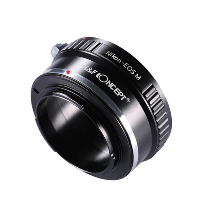 K＆FCONCEPT K＆FCONCEPT マウントアダプター (ニコンFマウントレンズ → キャノンEF-Mマウント変換) KF-NFEM KF-NFEM