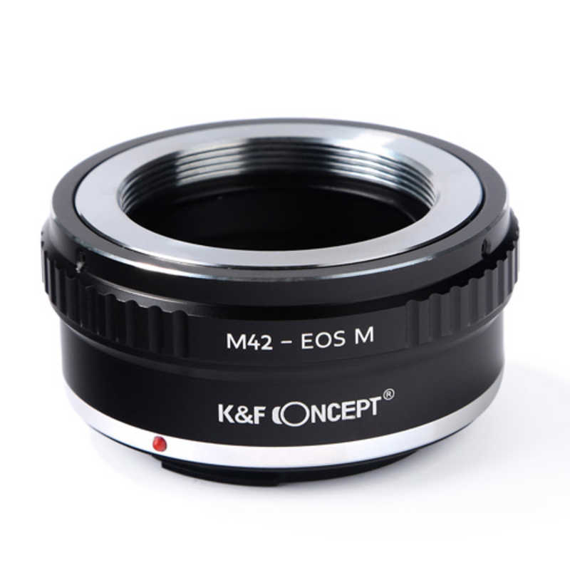 K＆FCONCEPT K＆FCONCEPT マウントアダプター (M42マウントレンズ → キャノンEF-Mマウント変換) KF-42EM KF-42EM