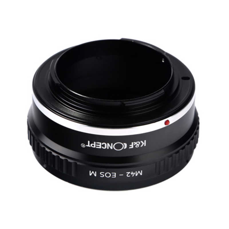 K＆FCONCEPT K＆FCONCEPT マウントアダプター (M42マウントレンズ → キャノンEF-Mマウント変換) KF-42EM KF-42EM