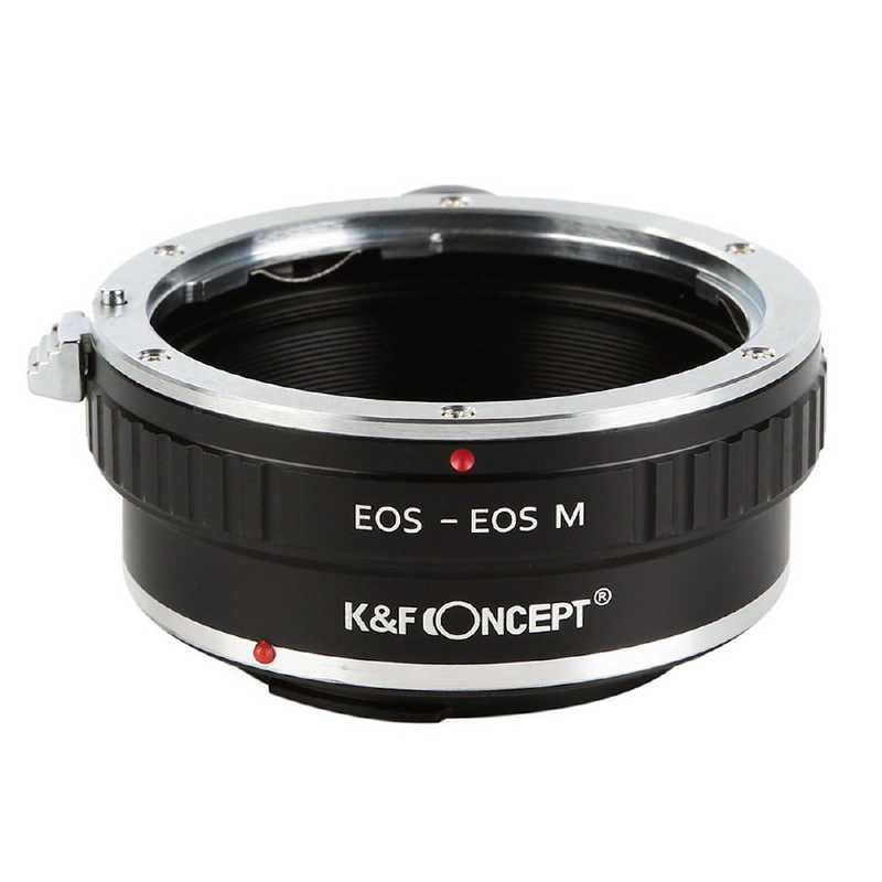 K＆FCONCEPT K＆FCONCEPT レンズマウントアダプター (キヤノンEFマウントレンズ → キヤノンEF-Mマウント変換)三脚座付き KFEFEMT KFEFEMT