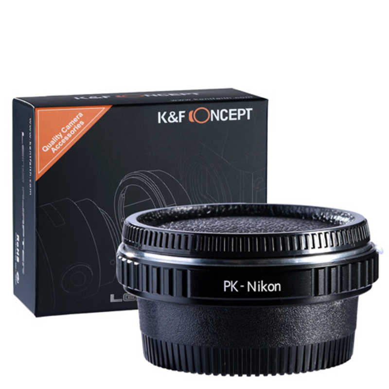 K＆FCONCEPT K＆FCONCEPT マウントアダプター 無限遠補正レンズ付き KF-PKF (ペンタックスKマウントレンズ → ニコンFマウント変換) KF-PKF (ペンタックスKマウントレンズ → ニコンFマウント変換)