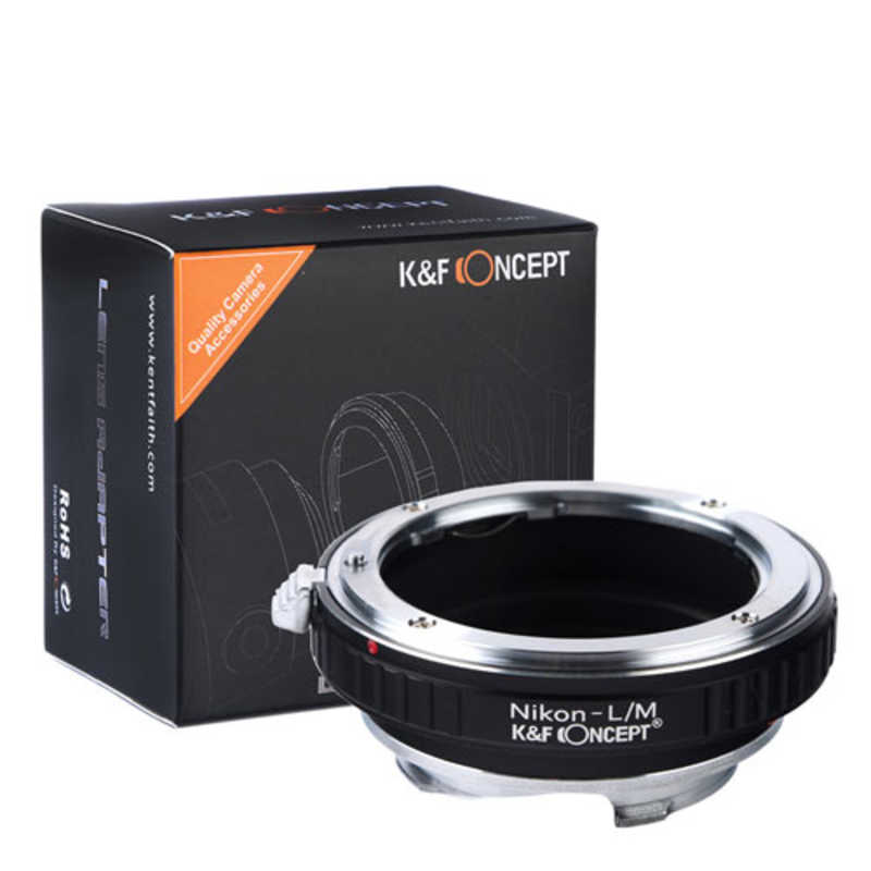 K＆FCONCEPT K＆FCONCEPT マウントアダプター (ニコンFマウントレンズ → ライカMマウント変換) KF-NFM KF-NFM