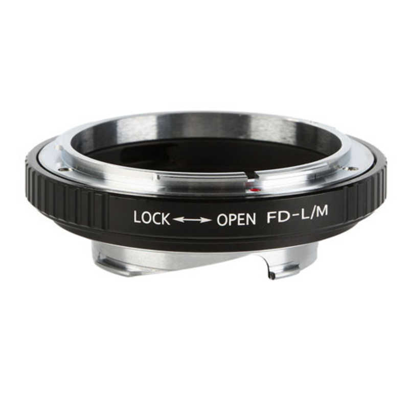 K＆FCONCEPT K＆FCONCEPT マウントアダプター 絞りリング付き KF-FDM (キャノンFDマウントレンズ → ライカMマウント変換) KF-FDM (キャノンFDマウントレンズ → ライカMマウント変換)
