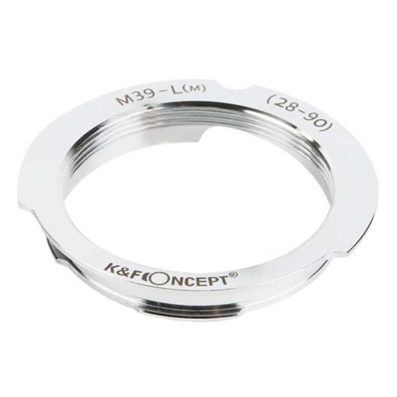 K＆FCONCEPT K＆FCONCEPT マウントアダプター (ライカLマウントレンズ → ライカMマウント変換) KF-LM-2890 KF-LM-2890
