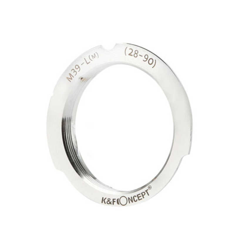 K＆FCONCEPT K＆FCONCEPT マウントアダプター (ライカLマウントレンズ → ライカMマウント変換) KF-LM-2890 KF-LM-2890