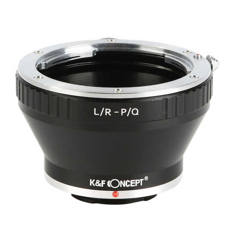 K＆FCONCEPT K＆FCONCEPT レンズマウントアダプター  (ライカRマウントレンズ → ペンタックスQマウント変換)三脚座付き KFLRQT KFLRQT