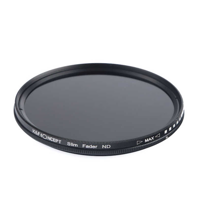 K＆FCONCEPT K＆FCONCEPT ND(減光)フィルターND2～ND400可変式 バリアブル40.5mm KFNDX40.5 KFNDX40.5