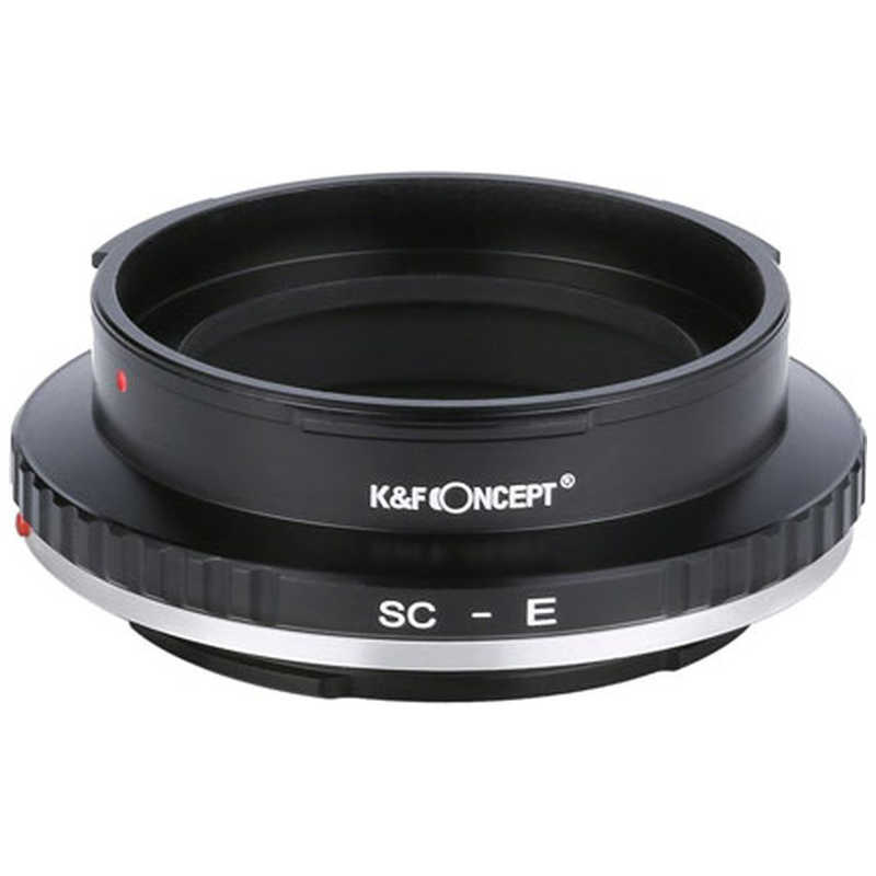 K＆FCONCEPT K＆FCONCEPT マウントアダプター KF-CNRFE (旧コンタックスC･ニコンSマウント(外爪)レンズ → ソニｰEマウント変換) KF-CNRFE (旧コンタックスC･ニコンSマウント(外爪)レンズ → ソニｰEマウント変換)