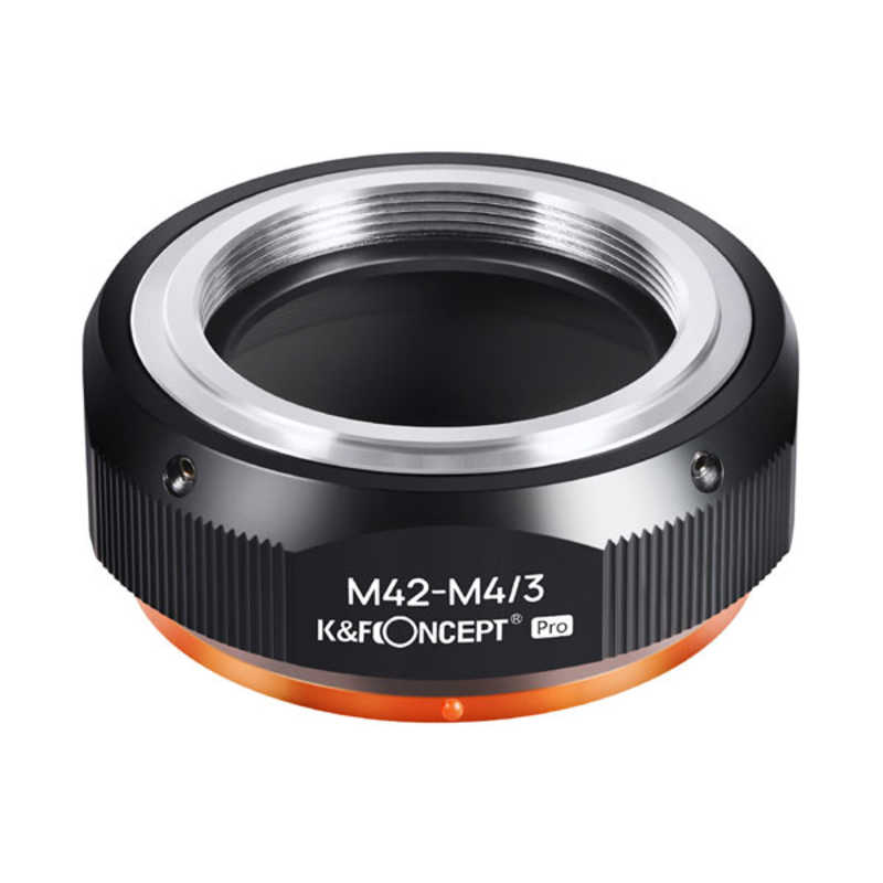 K＆FCONCEPT K＆FCONCEPT マウントアダプター (M42マウントレンズ → マイクロフォーサーズマウント変換) KF-42M43.P KF-42M43.P
